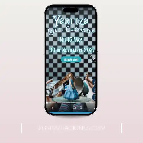 Digi-Invitaciónes.com Catálogo de invitaciones para quinceaera, 15 años, whatsapp envio, gratis monograma, para editar (2)